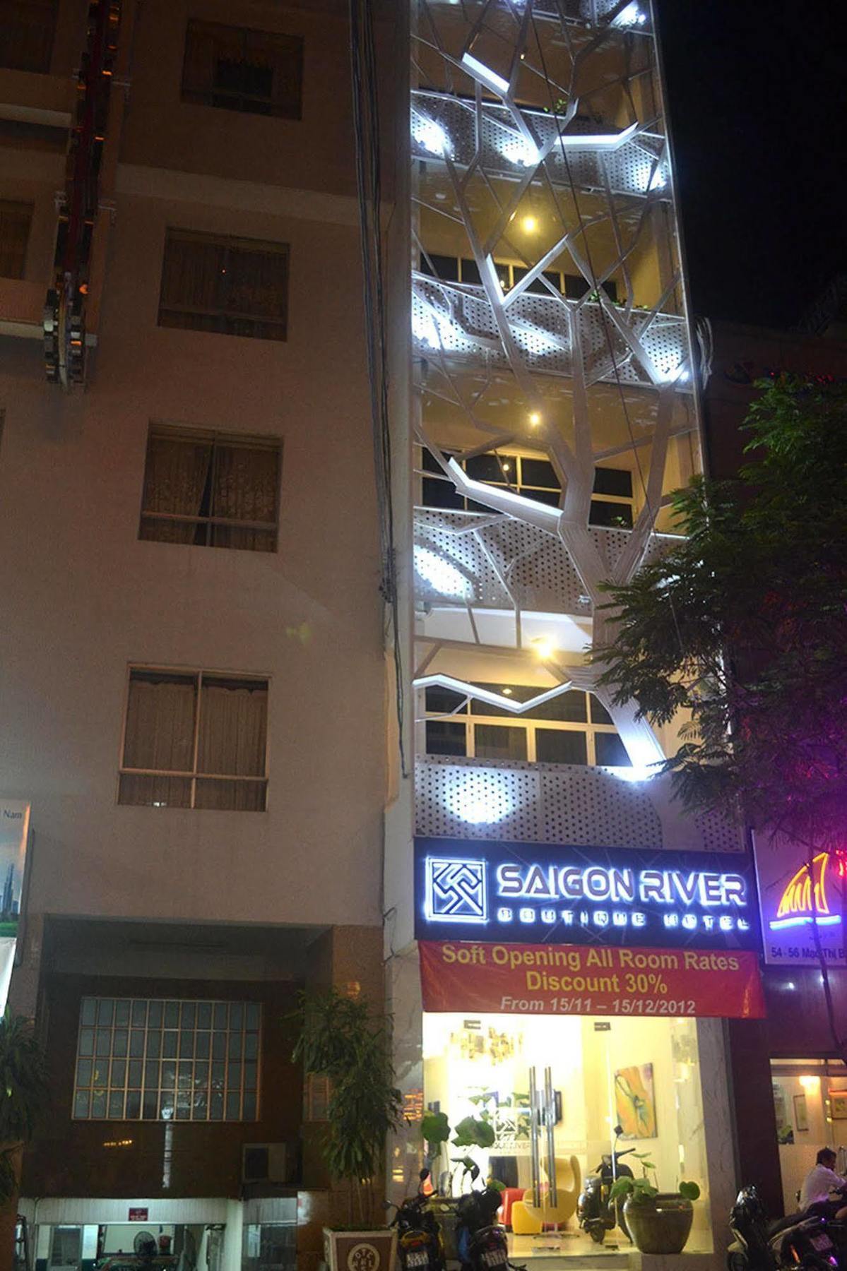 Saigon River Boutique Hotel Cidade de Ho Chi Minh Exterior foto